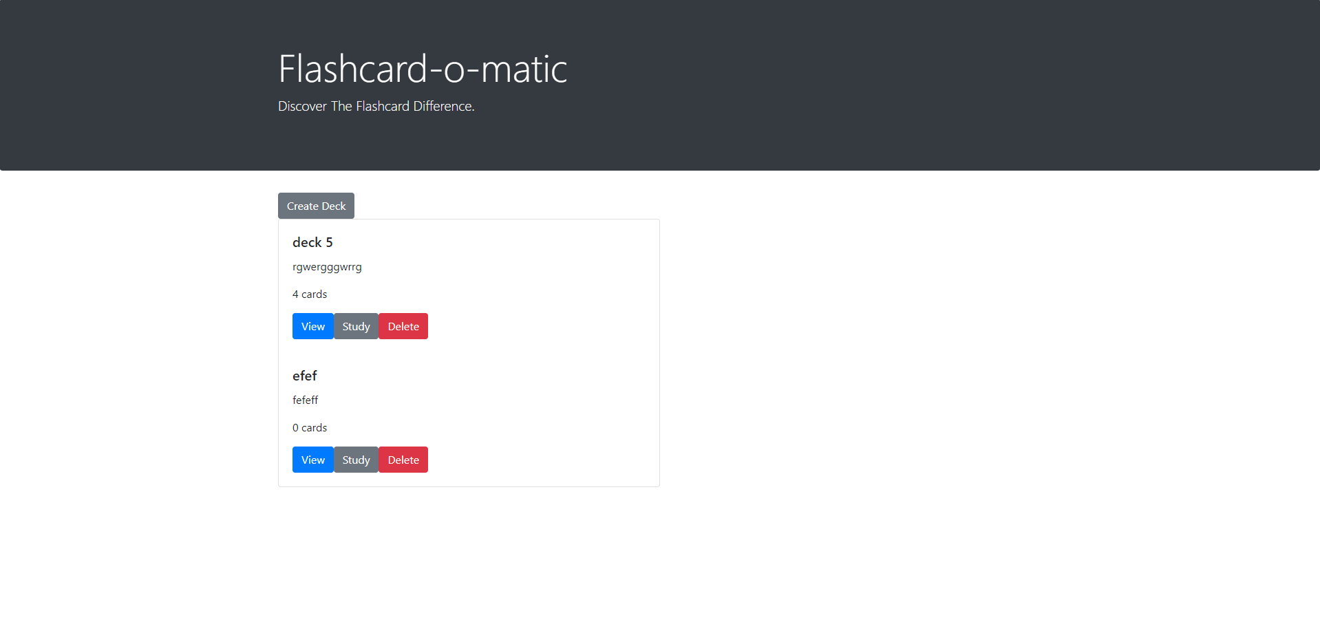 Flashcard-o-matic